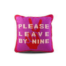 Load image into Gallery viewer, Leave by Nine Needlepoint Pillow
