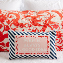 Load image into Gallery viewer, Paris Needlepoint Pillow
