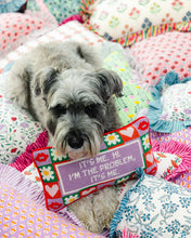 Load image into Gallery viewer, It's Me Needlepoint Pillow
