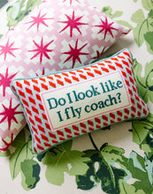 Load image into Gallery viewer, Fly Coach Needlepoint Pillow
