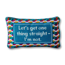 Load image into Gallery viewer, Straight Needlepoint Pillow
