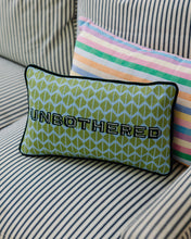 Load image into Gallery viewer, Unbothered Needlepoint Pillow
