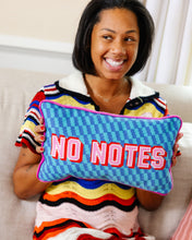 Load image into Gallery viewer, No Notes Needlepoint Pillow
