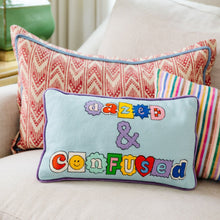 Load image into Gallery viewer, Dazed &amp; Confused Needlepoint Pillow
