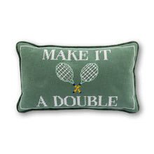 Load image into Gallery viewer, Make It A Double Needlepoint Pillow
