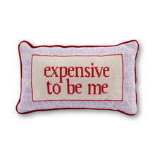 Load image into Gallery viewer, Expensive To Be Me Needlepoint Pillow
