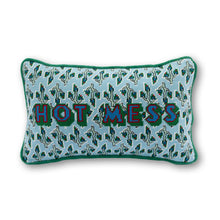 Load image into Gallery viewer, Hot Mess Needlepoint Pillow
