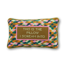 Load image into Gallery viewer, Scream Needlepoint Pillow
