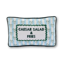 Load image into Gallery viewer, Girl Dinner Needlepoint Pillow
