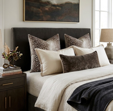 Load image into Gallery viewer, Antelope Pillow Cover in Dark Brown, 04242
