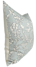 Load image into Gallery viewer, Aylin Floral Pillow Cover in Eucalyptus, Villa Nova Textiles
