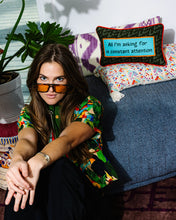 Load image into Gallery viewer, Leo Needlepoint Pillow
