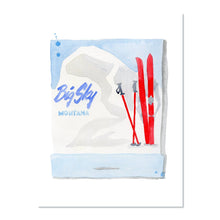 Load image into Gallery viewer, Big Sky Matchbook Art Print
