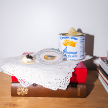 Load image into Gallery viewer, Caviar &amp; Potato Chips Trinket Dish, Original Illustration, 4"
