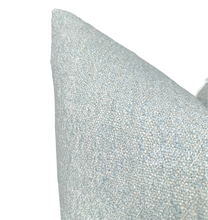 Load image into Gallery viewer, Vail Boucle Pillow Cover in Blue, Larsen Textiles
