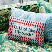 Load image into Gallery viewer, Fly Coach Needlepoint Pillow
