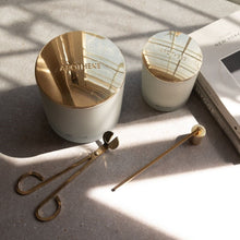 Load image into Gallery viewer, Gold 3-Wick Candle Lid
