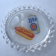Load image into Gallery viewer, Hot Dog &amp; Beer Trinket Dish
