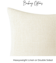 Load image into Gallery viewer, Matchsticks Pillow Cover in Indigo Blue, George Spencer Textiles
