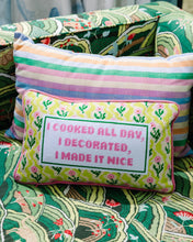 Load image into Gallery viewer, Made it Nice Needlepoint Pillow
