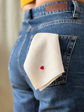Load image into Gallery viewer, Our Extra-Soft, Extra-Sustainable Hanky with 🌎 Earth Embroidery
