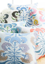 Load image into Gallery viewer, Tybee Tree Pillow Cover in Lavender and Blue, Thibaut Pillows

