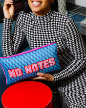 Load image into Gallery viewer, No Notes Needlepoint Pillow
