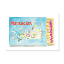 Load image into Gallery viewer, Nantucket Matchbook Art Print
