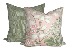 Load image into Gallery viewer, Meadow Floral Pillow Cover in Blush, Thibaut Pillows
