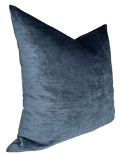 Load image into Gallery viewer, Sapphire Velvet Pillow Cover
