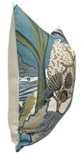 Load image into Gallery viewer, Albero Pillow Cover in Sage and Beige, Thibaut Pillows

