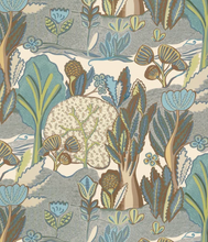 Load image into Gallery viewer, Albero Pillow Cover in Sage and Beige, Thibaut Pillows
