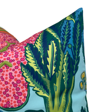 Load image into Gallery viewer, Albero Pillow Cover in Blue, Thibaut Pillows

