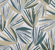 Load image into Gallery viewer, Palmetto Pillow Cover in Verdigris, Perennials Textiles
