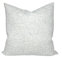 Load image into Gallery viewer, ETCH Pillow Cover in Dove Grey
