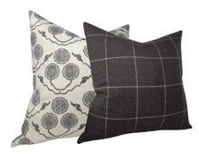 Load image into Gallery viewer, Pommia Pillow Cover in Kohl, Susan Connor Textiles
