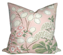 Load image into Gallery viewer, Meadow Floral Pillow Cover in Blush, Thibaut Pillows
