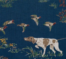 Load image into Gallery viewer, Pointers Pillow Cover in Navy Blue, Schumacher Textiles
