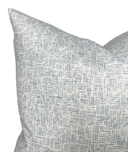 Load image into Gallery viewer, ETCH Pillow Cover in Dove Grey
