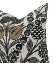 Load image into Gallery viewer, Cornelia Pillow Cover in Gold and Grey, Thibaut Pillows
