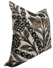 Load image into Gallery viewer, Cornelia Pillow Cover in Gold and Grey, Thibaut Pillows
