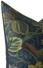 Load image into Gallery viewer, Night Garden Pillow Cover in Midnight Blue, Thibaut Pillows
