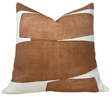 Load image into Gallery viewer, Stacked Pillow Cover in Clay
