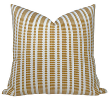 Load image into Gallery viewer, Oyo Pillow Cover in Mustard Yellow, Designer Pillows
