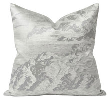 Load image into Gallery viewer, Cloud Toile Pillow Cover in Fog Grey, Schumacher Textiles
