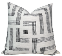 Load image into Gallery viewer, Pastiche Pillow Cover in Chalk Jet, Kelly Wearstler Textiles
