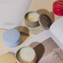 Load image into Gallery viewer, Sea Salt Grapefruit Mini Candle Tin
