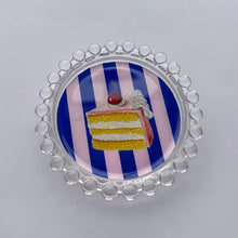 Load image into Gallery viewer, Striped Birthday Cake Trinket Dish

