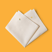 Load image into Gallery viewer, Our Extra-Soft, Extra-Sustainable Hanky with 🌻 Sunflower Embroidery
