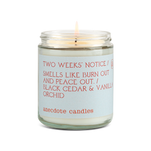 Load image into Gallery viewer, Two Weeks Notice
